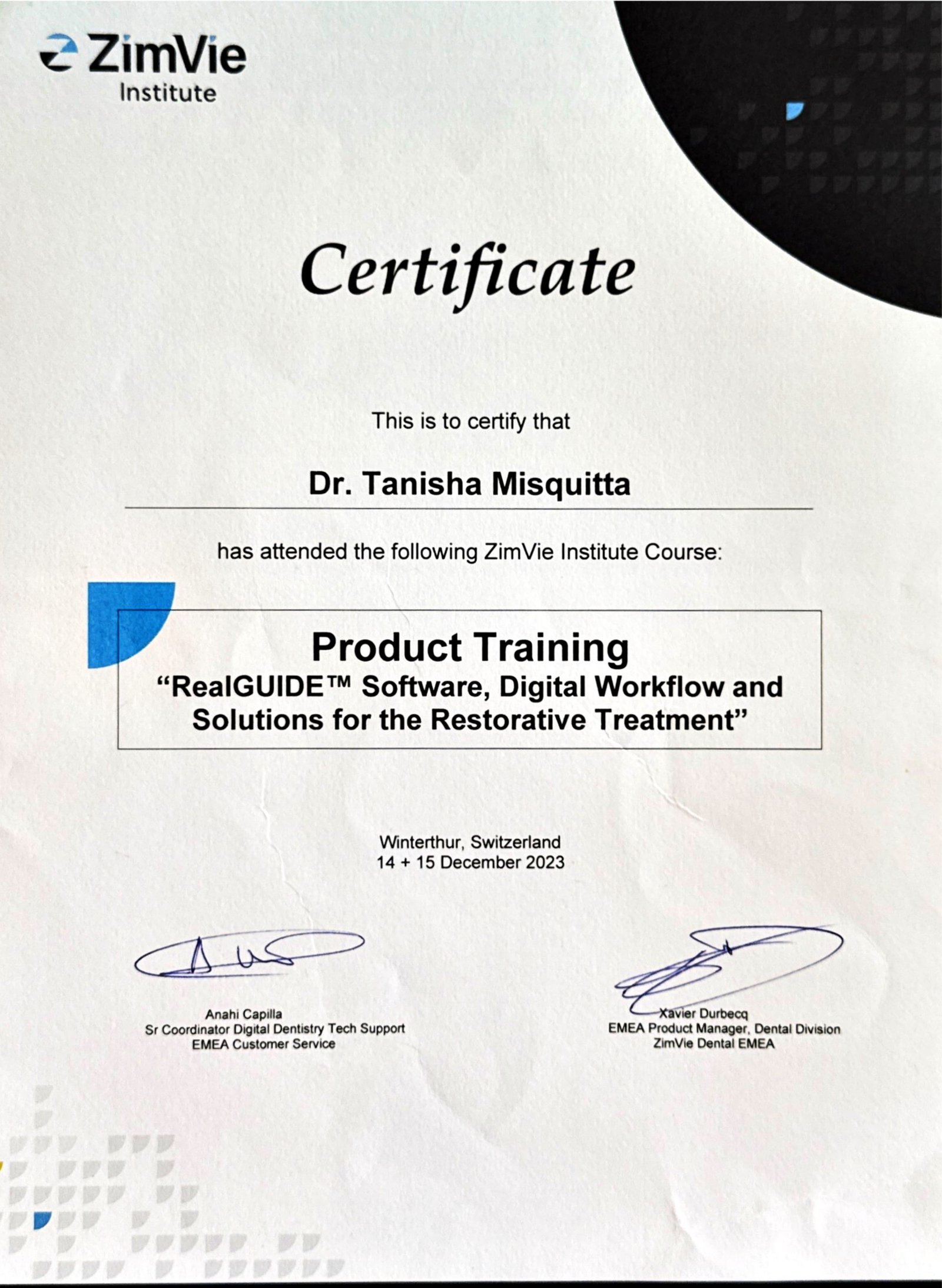 Certification 3